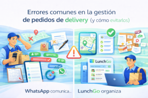 Lee más sobre el artículo Errores comunes en la gestión de pedidos de delivery (y cómo evitarlos)