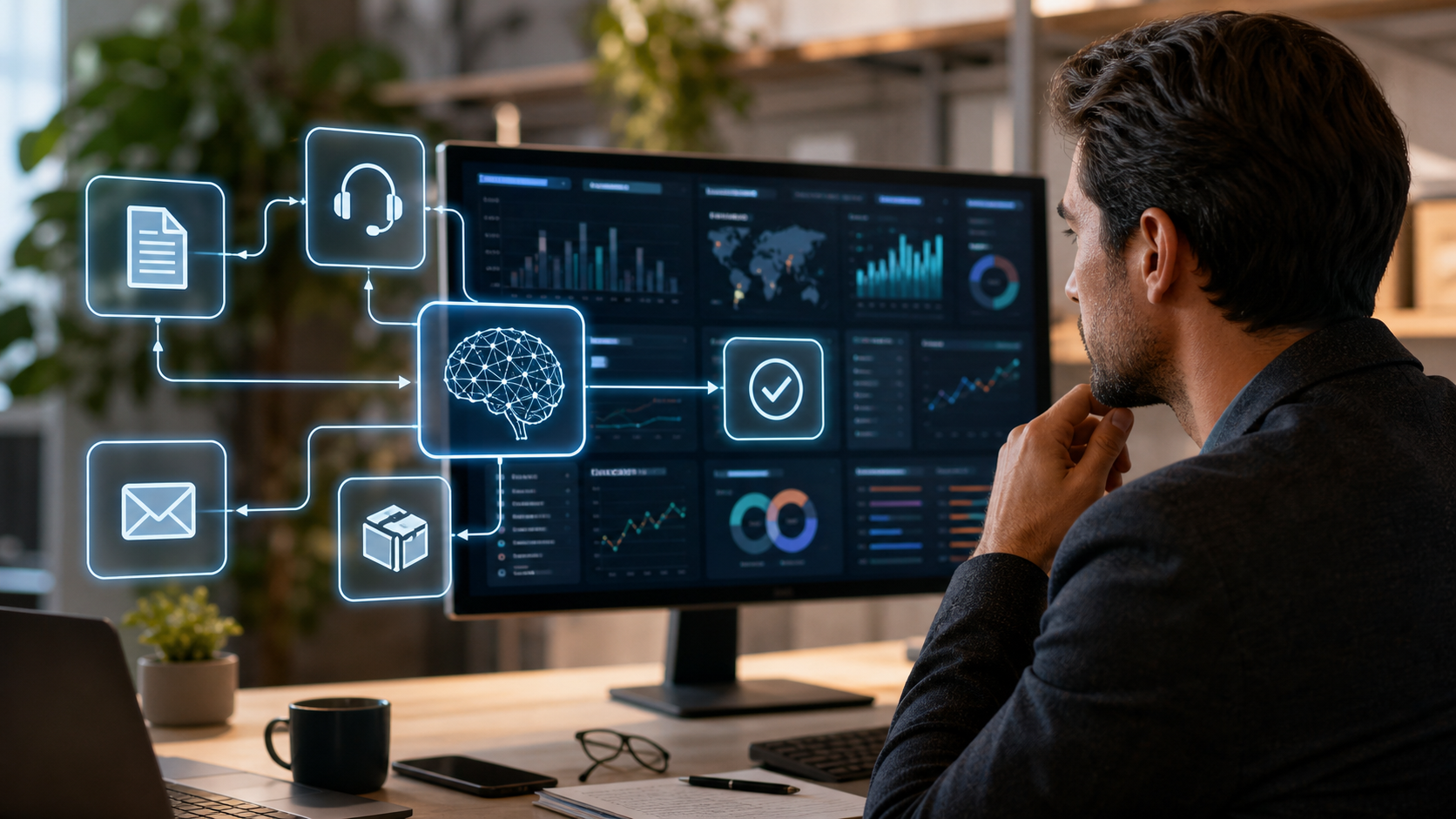 Lee más sobre el artículo ¿Cómo automatizar un negocio con IA?
