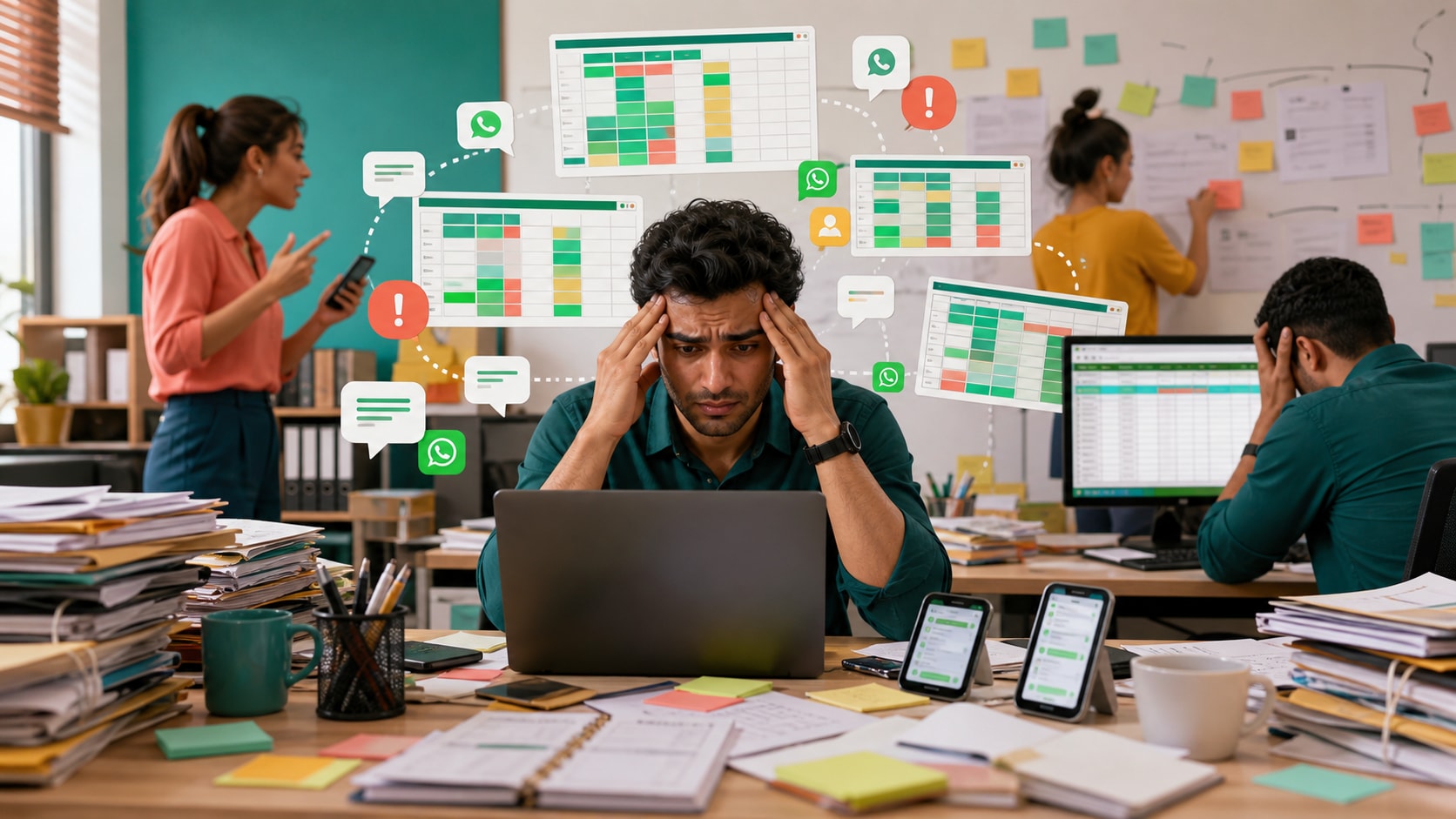 Lee más sobre el artículo El costo oculto de operar una empresa con Excel y WhatsApp