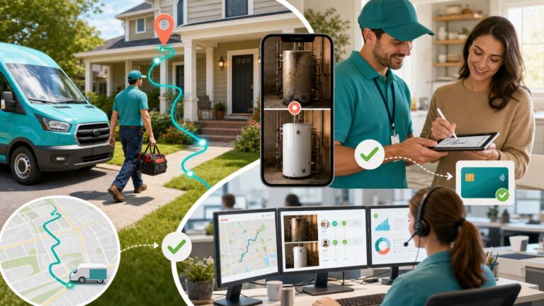 Rutas, fotografías y firmas: cómo digitalizar servicios a domicilio