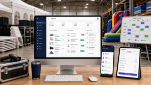Software para alquiler de equipos para eventos