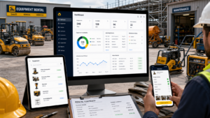 Software para alquiler de maquinaria liviana para construcción